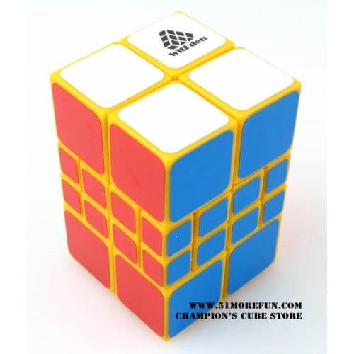 WitEden Square Cube 2x2x4 - yellow