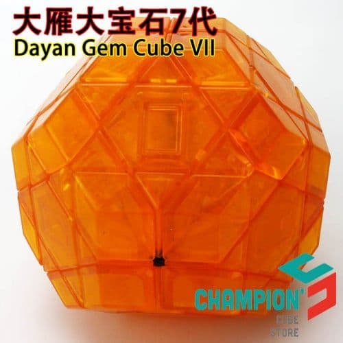 DaYan Gem Cube VII - trans.orange