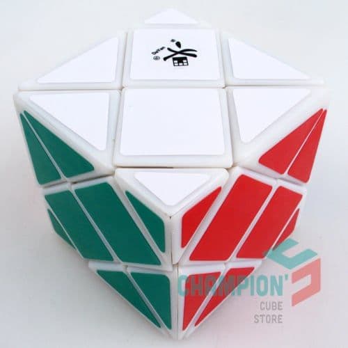 DaYan Dino F-Skewb Cube - White