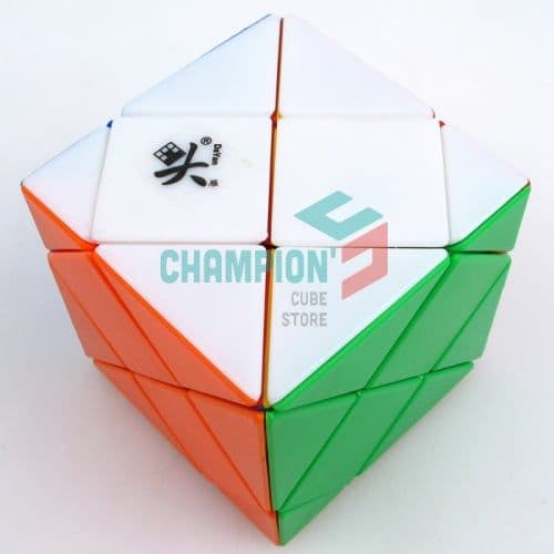 DaYan Dino F-Skewb Cube - 6-solid-color