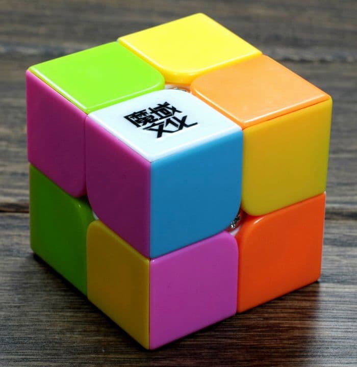 MoYu 2x2x2 Lingpo stickerless - full-bright