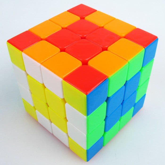 MoYu 4x4x4 Aosu stickerless - z-bright