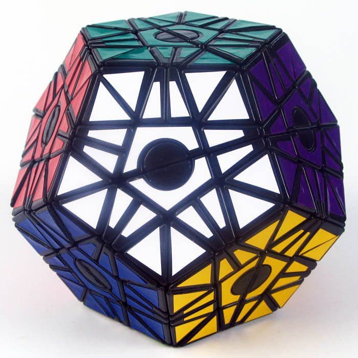 WitEden Greg Felix 2x2 Megaminx - Black image 1