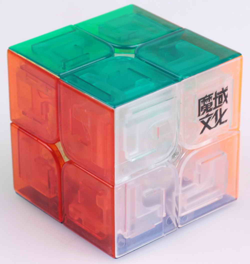 MoYu 2x2x2 Lingpo stickerless - Transparent image 1