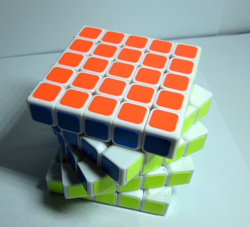 ShengShou 5x5x5 wind - White image 1
