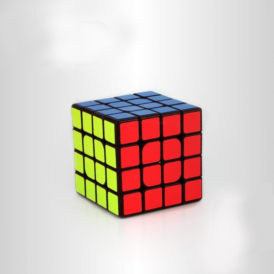 Onion Cubes-Congs- Design 4x4x4 Meiyu - Black image 1