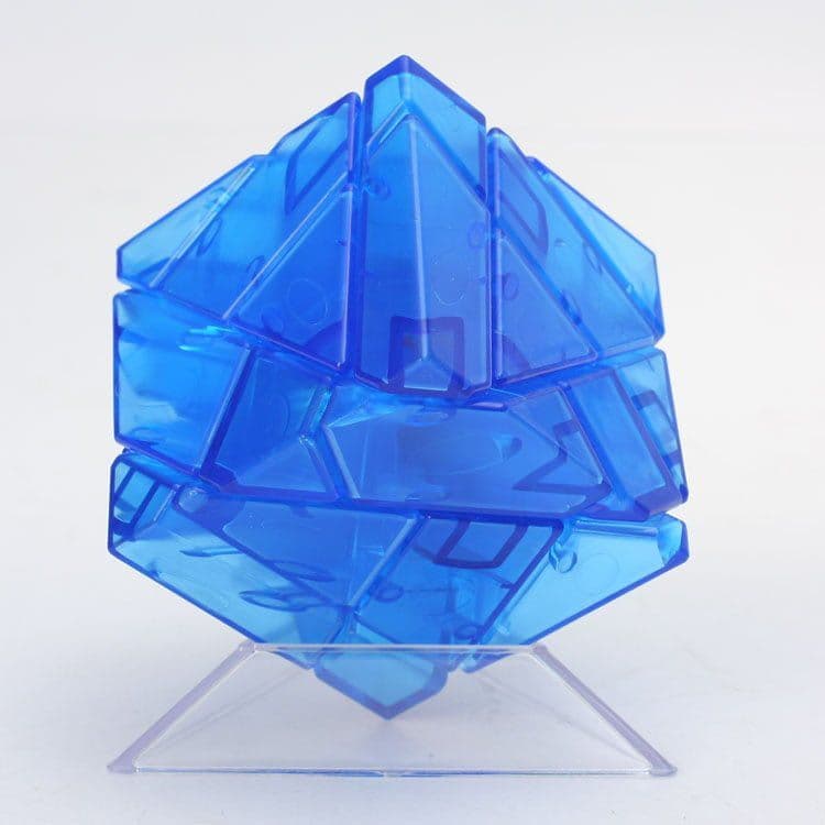 Ninja 3x3 Ghost Cube(unstickered) - Trans.blue