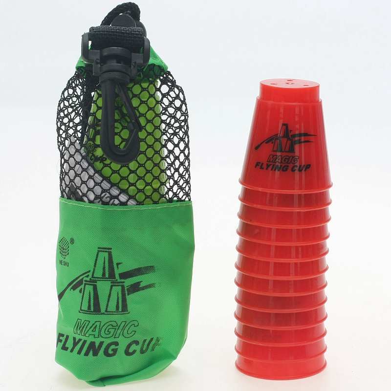 Heshu Speed Flying Cups - red
