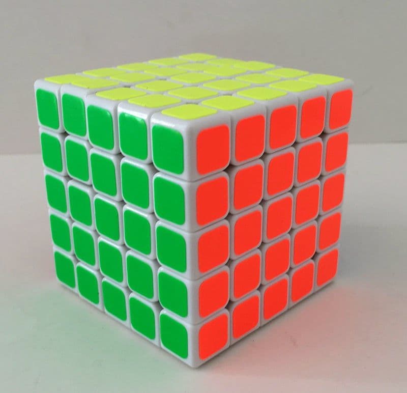 ShengShou 5x5x5 Aurora - White