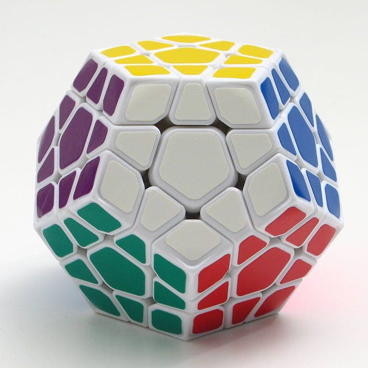 ShengShou Aurora Megaminx - White image 1