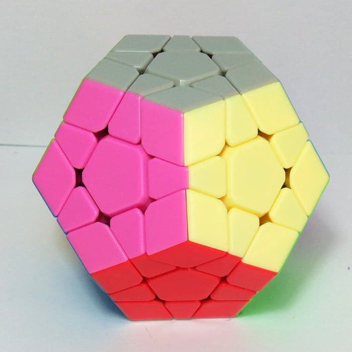 FanXin Megaminx - stickerless pink