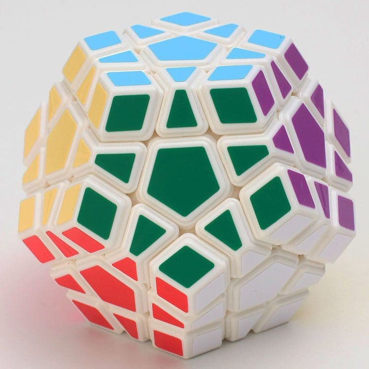 YJ Guanhu Megaminx - White