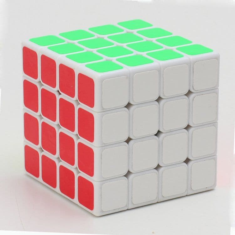 ShengShou 4x4x4 Wind - White image 1