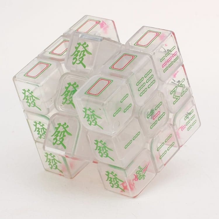 Z-Cube MahJong 3x3x3 - Trans.blue