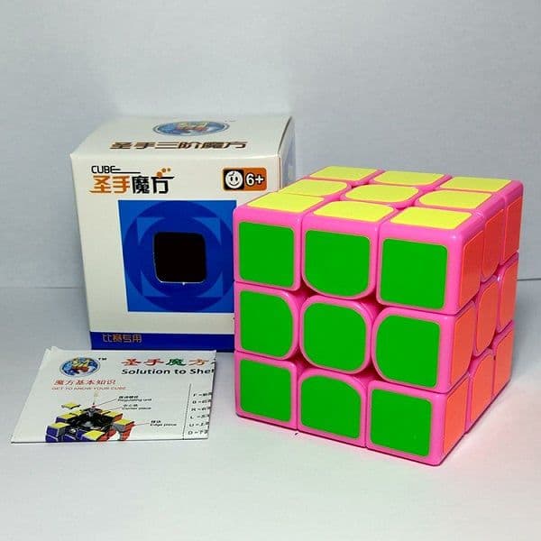 ShengShou 3x3x3 FangYuan - Pink