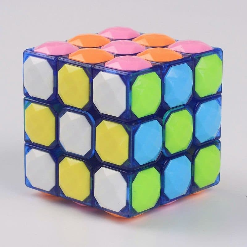 YJ Diamond 3x3x3 - Trans.blue