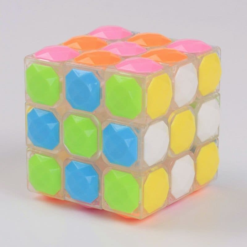 YJ Diamond 3x3x3 - Transparent image 1