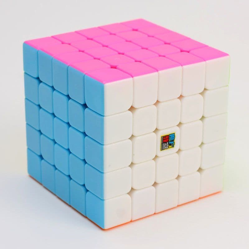 MoFangJiaoShi 5x5 MF5 - stickerless pink
