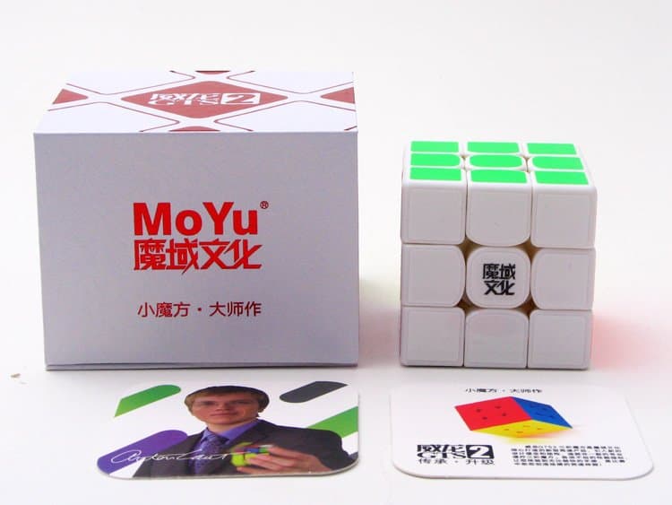 MoYu 3x3x3 Weilong GTS V2 - White image 1
