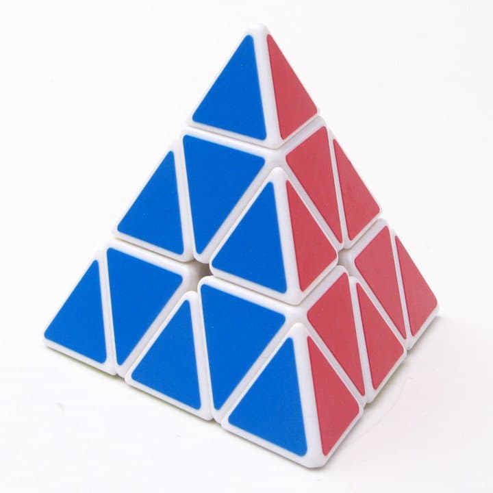YJ Guanlong Pyraminx - White