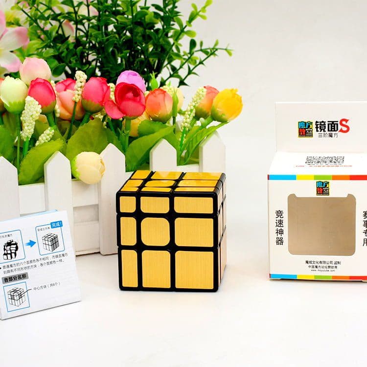 MoFangJiaoShi 3x3 Mirror S - black golden image 1