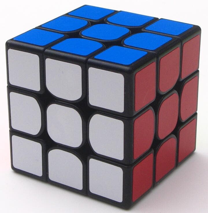 Shengshou 3x3 pearl cube - Black