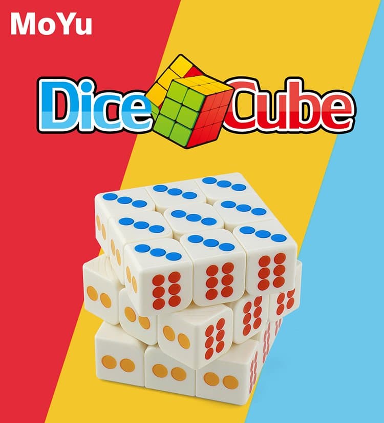 MoFangJiaoShi 3x3 Dice Cube image 1