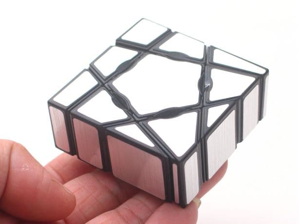 YJ Ghost Cube with Sliver Stickers