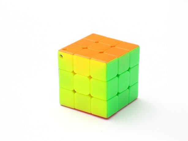 Z-Cube 3x3x3 Keyring 30mm - Stickerless