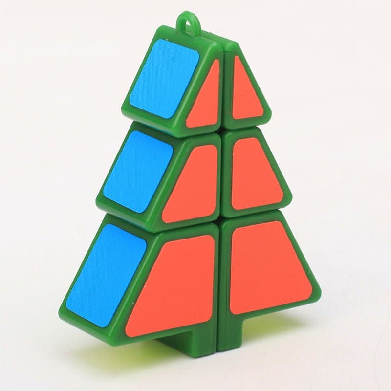Z-Cube Christmas Tree Cube - green