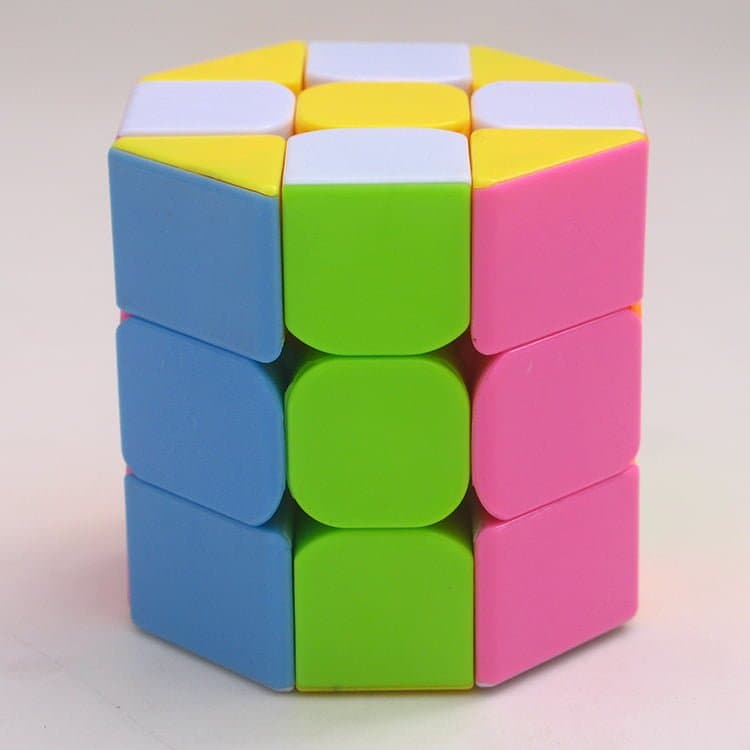 Z-Cube Octagonal 3-layer Cylinder - stickerless pink