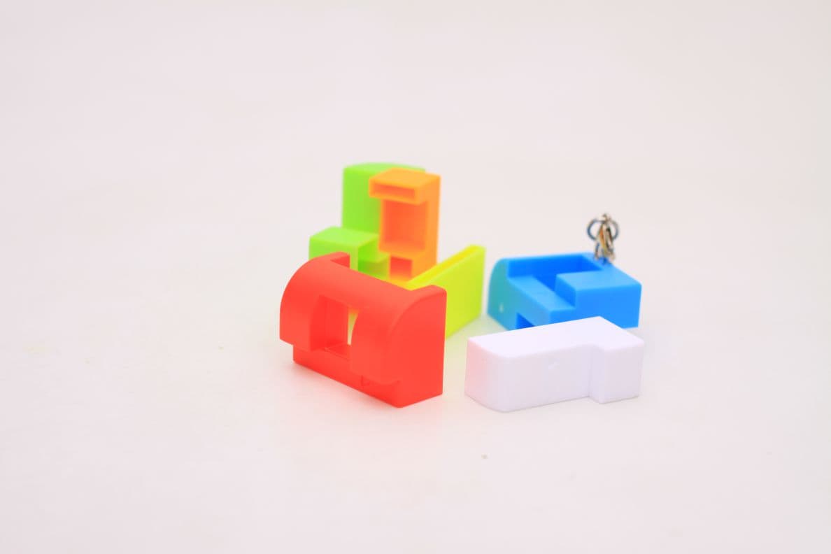 Penrose keychain Cube Puzzle