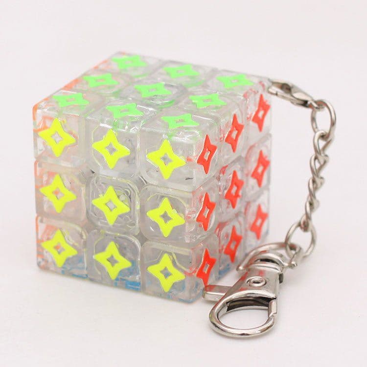 mini 3x3 with keychain - star image 1