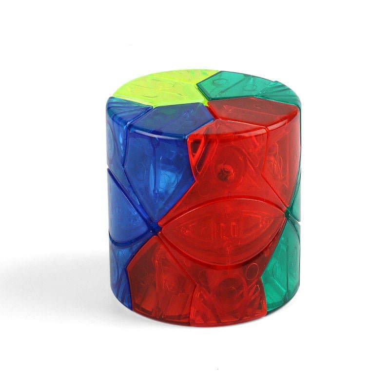 MoFangJiaoShi Barrel Redi Cube - colorful transparent