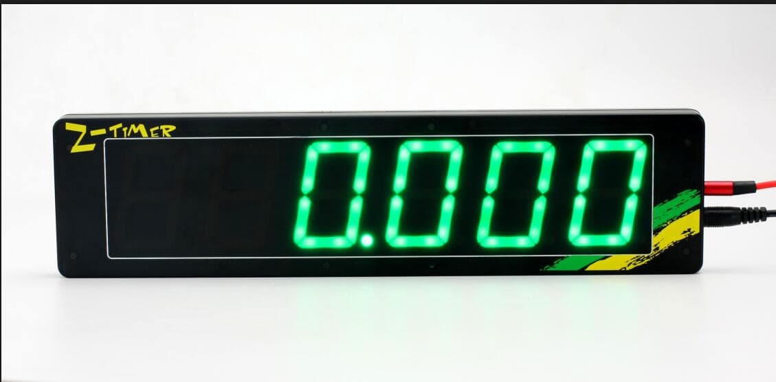 Z-Display for speed-cubing timing normal version - green