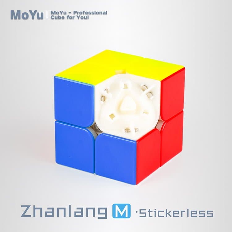 Moyu SenHuan Zhanlong 2x2 Magnetic Cube - Stickerless