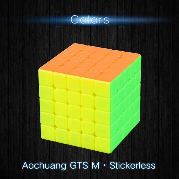 Moyu Aochuang GTS5M 5X5 Cube - Stickerless image 1
