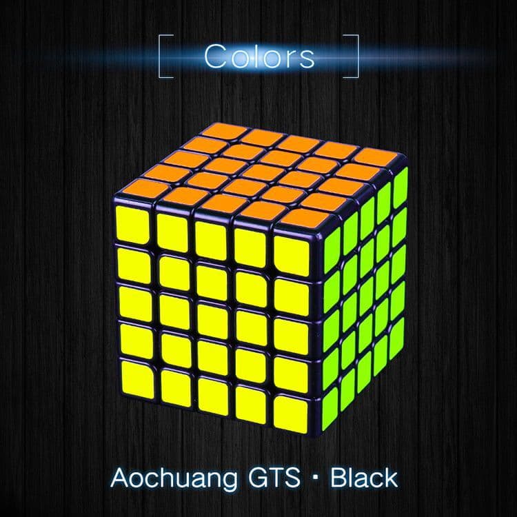 Moyu Aochuang GTS5 5X5X5 Cube - Black