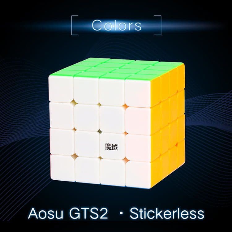 Moyu Aosu GTS2 4X4X4 Cube - Stickerless