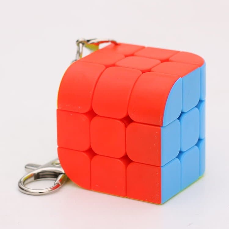 mini Penrose cube with keychain