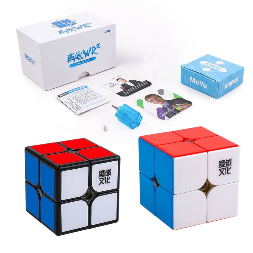 MoYu WeiPo WR M 2x2x2 Cube - Stickerless image 1