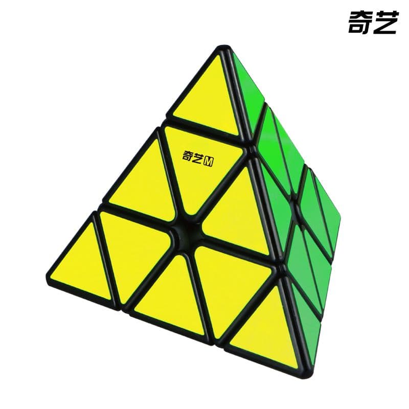 QiYi MS Magnetic Pyraminx - Black image 1