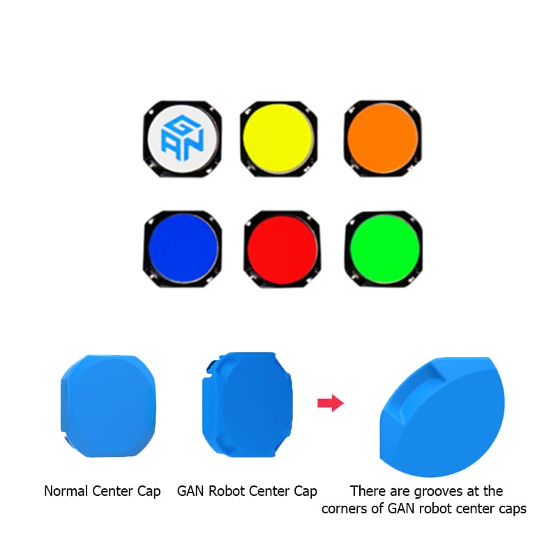 GAN robot caps - Black