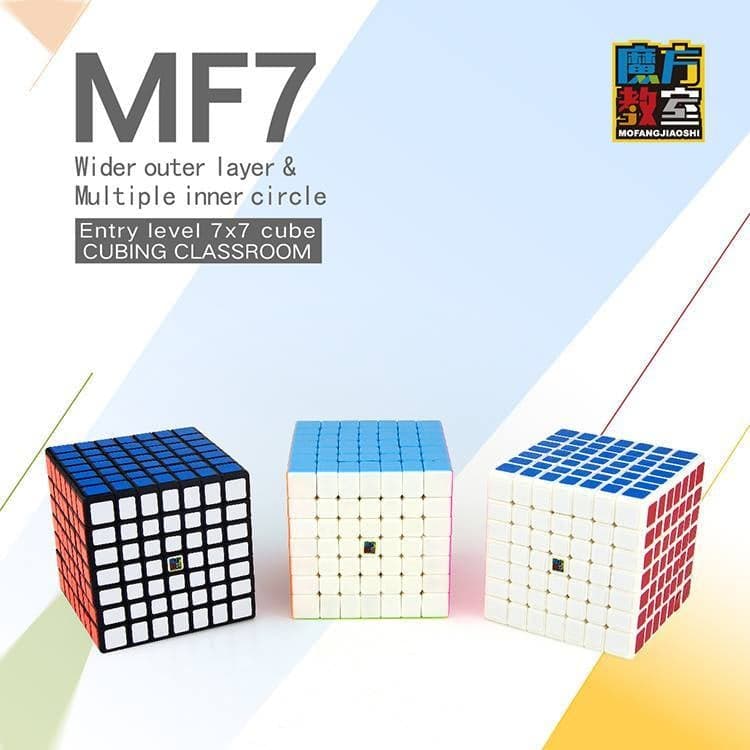 MoFangJiaoShi 7x7 MF7 - Stickerless