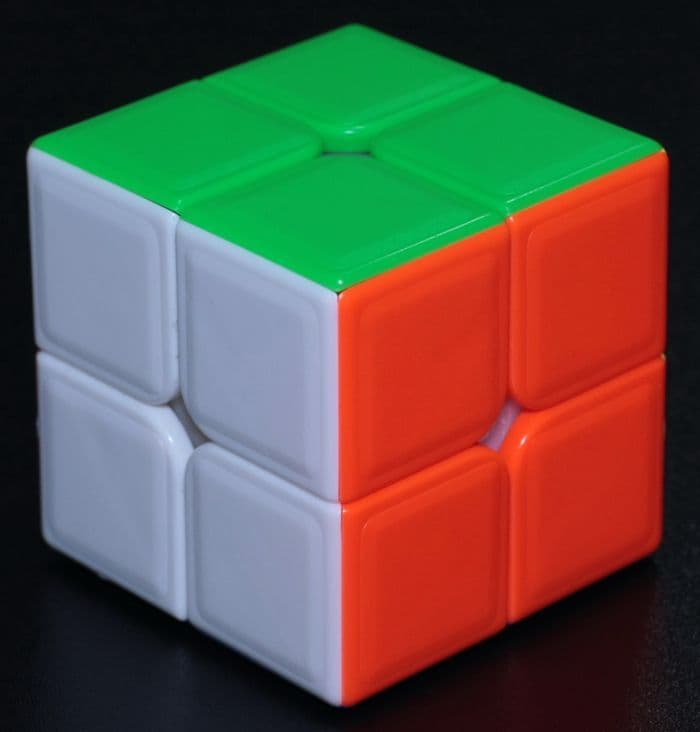 Diansheng 2x2 Stickerlesss