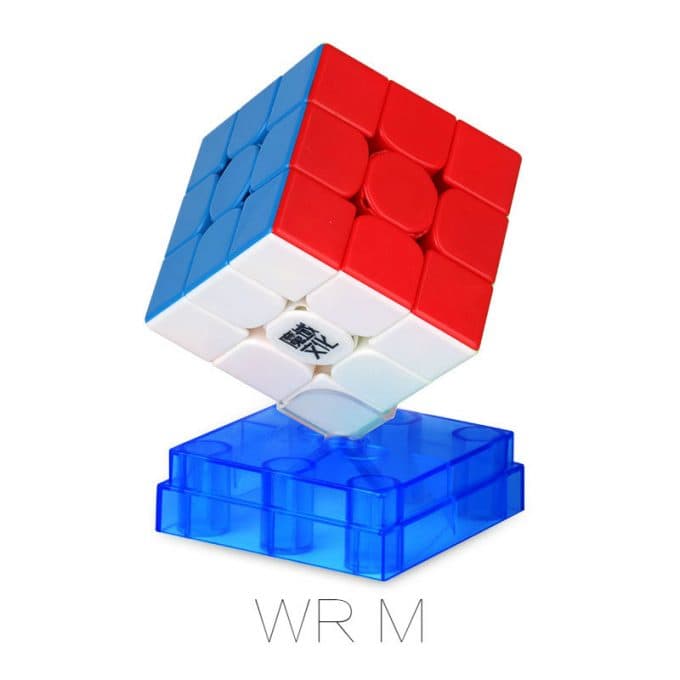 Moyu Weilong WR M 3x3x3 Cube - Stickerless image 1