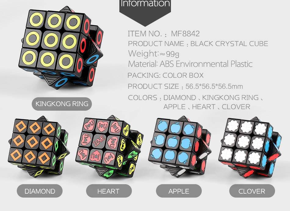 Cubing Classroom Crystal Cube Black - Apple image 1