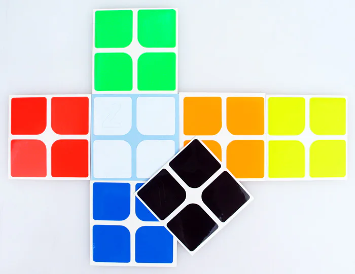 2x2 Stickers - Z-Bright image 1