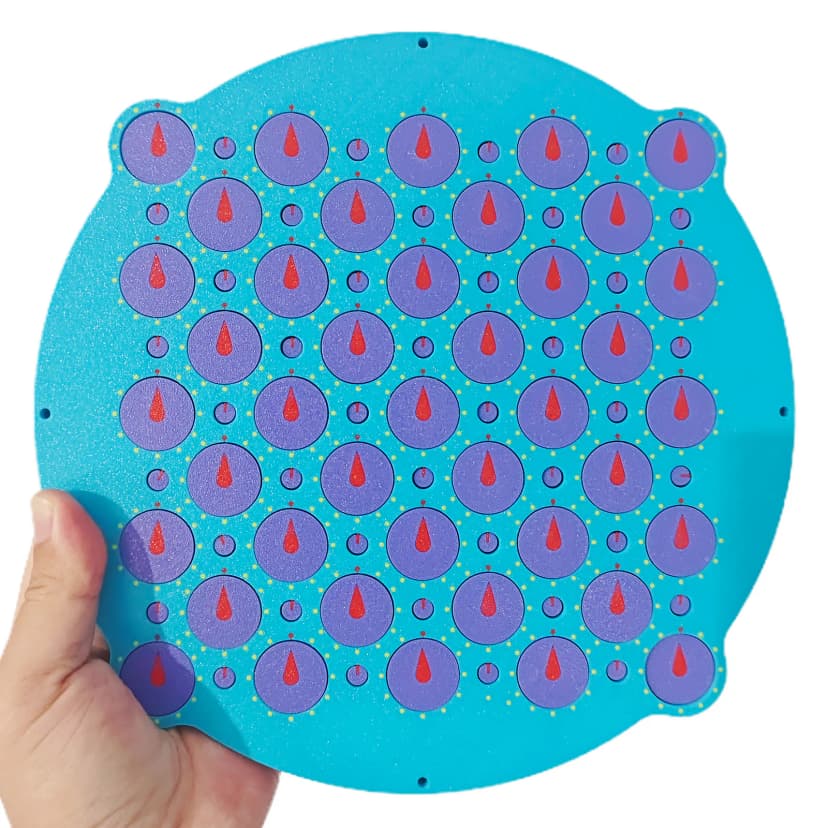 C4U 7x7 Plus Clock - Stickerless image 2
