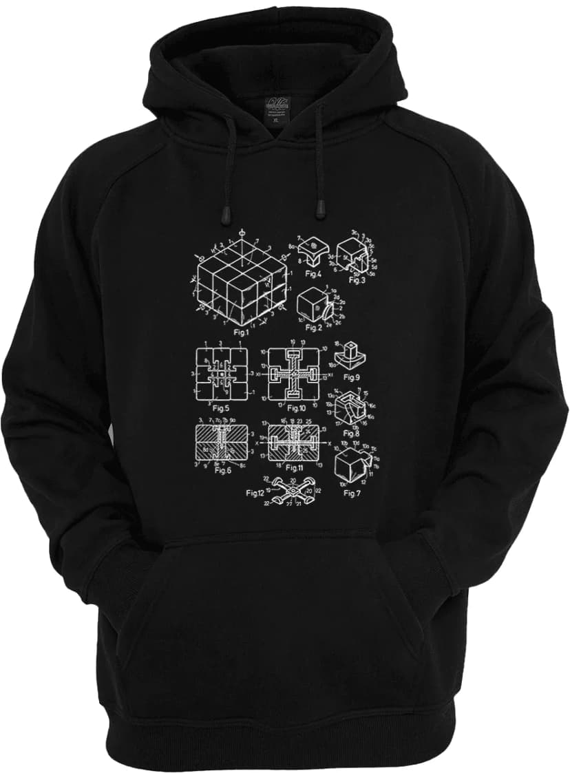 CubeNation Patent Hoodie - 2XL image 1